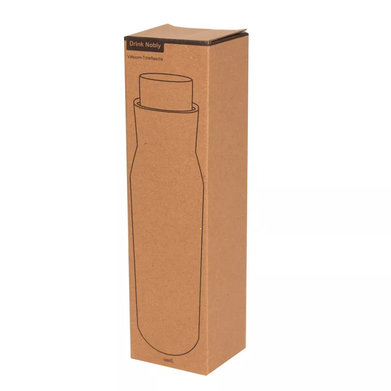 Próżniowa butelka do picia 500 ml DRINK NOBLY - biały (56-0304606)