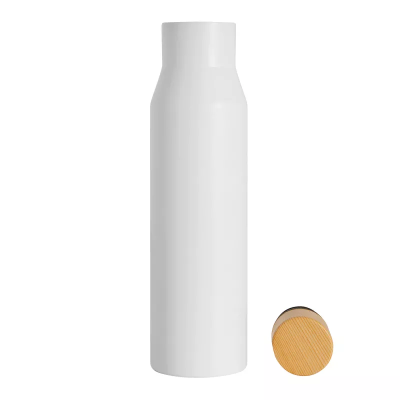 Próżniowa butelka do picia 500 ml DRINK NOBLY - biały (56-0304606)