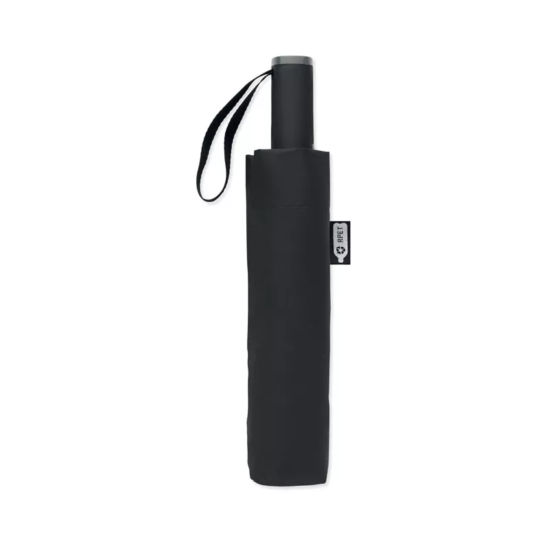 Parasol odwrotny składany 23" z RPET AGUMBE - Czarny (MO2925-03)