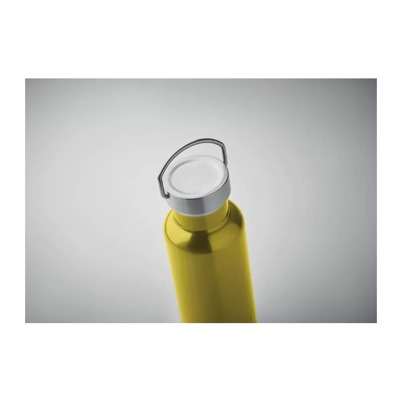 Butelka termiczna z recyklingu 500 ml FLORENCE - Limonka (MO2107-48)