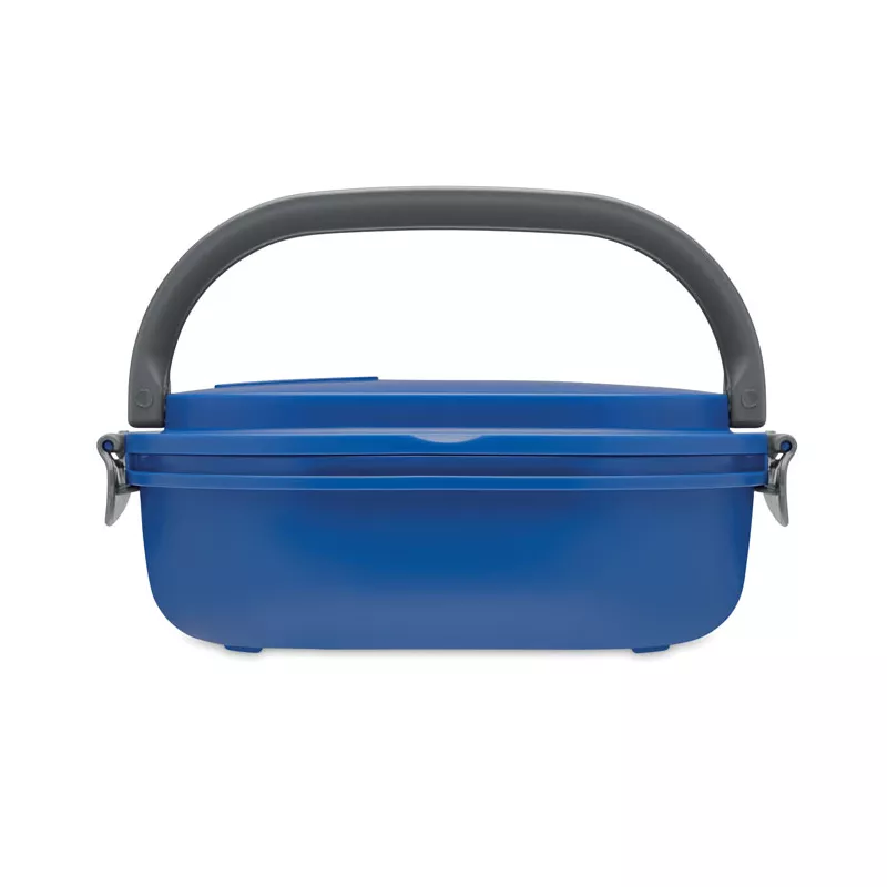 Lunchbox hermetyczny z PP 750 ml LUX LUNCH - Niebieski (MO9759-37)