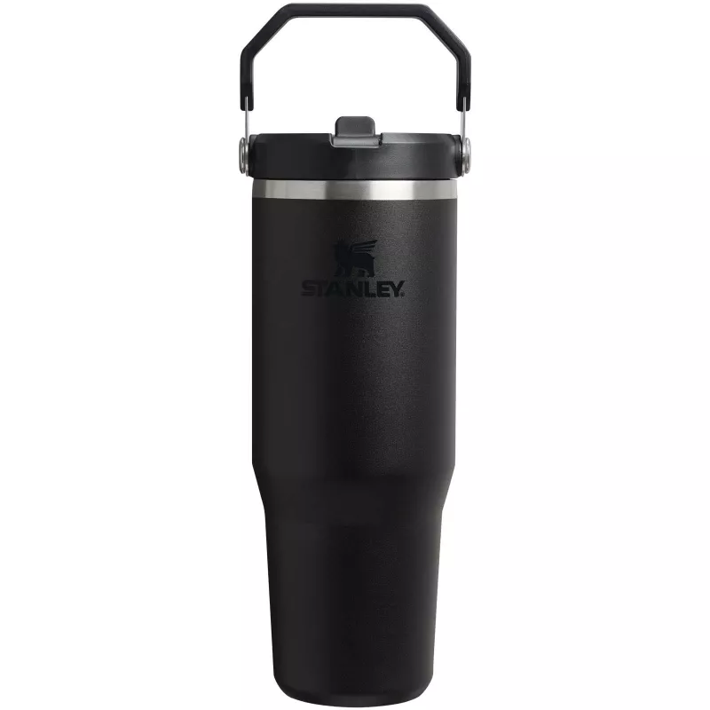 Stanley IceFlow™ 2.0 termoizolowany kubek ze stali nierdzewnej, pojemność 890 ml, z odchylaną słomką - Czarny (10098290)