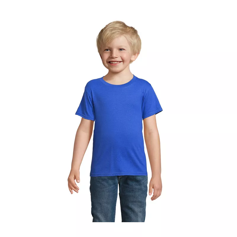 Koszulka organiczna 150 g/m² Sol's CRUSADER KIDS - Niebieski (S03580-RB)