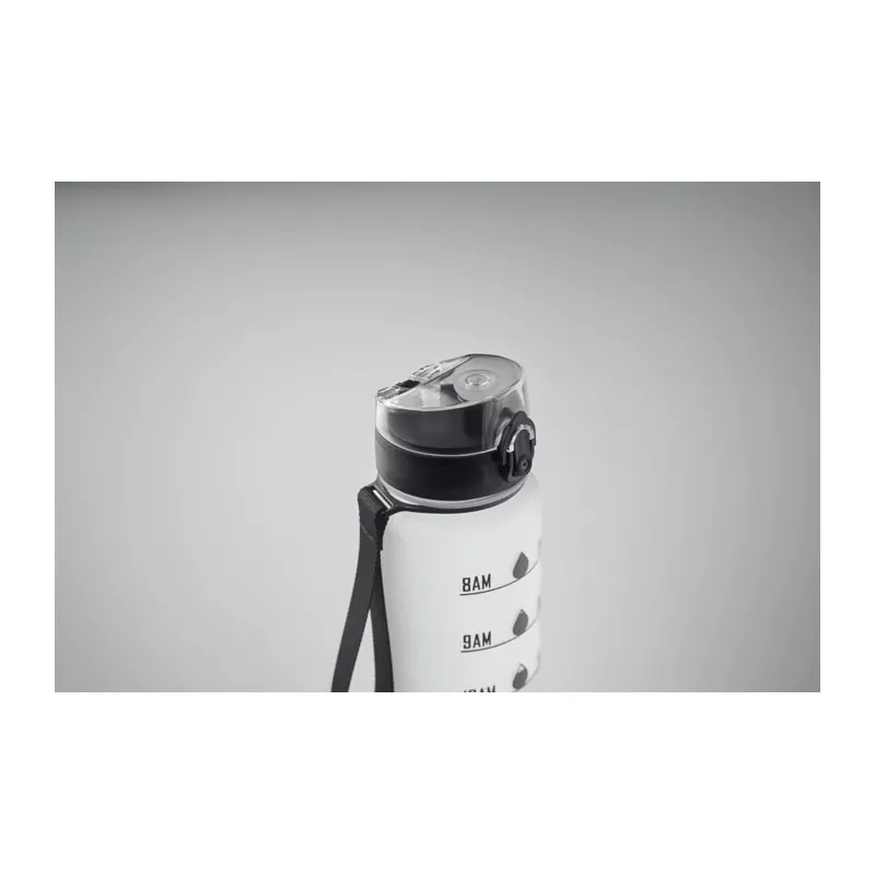 Butelka sportowa RPET 1000 ml ISFORDEN MARK - Przezroczysty Bialy (MO2672-26)