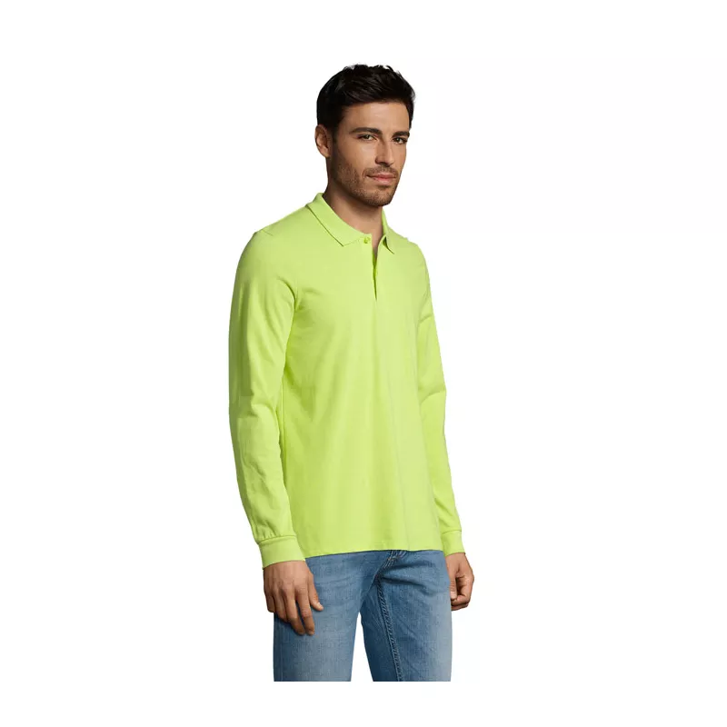 Polo męskie 180 g/m² Sol's PERFECT LSL MEN - Apple Green (S02087-AG)