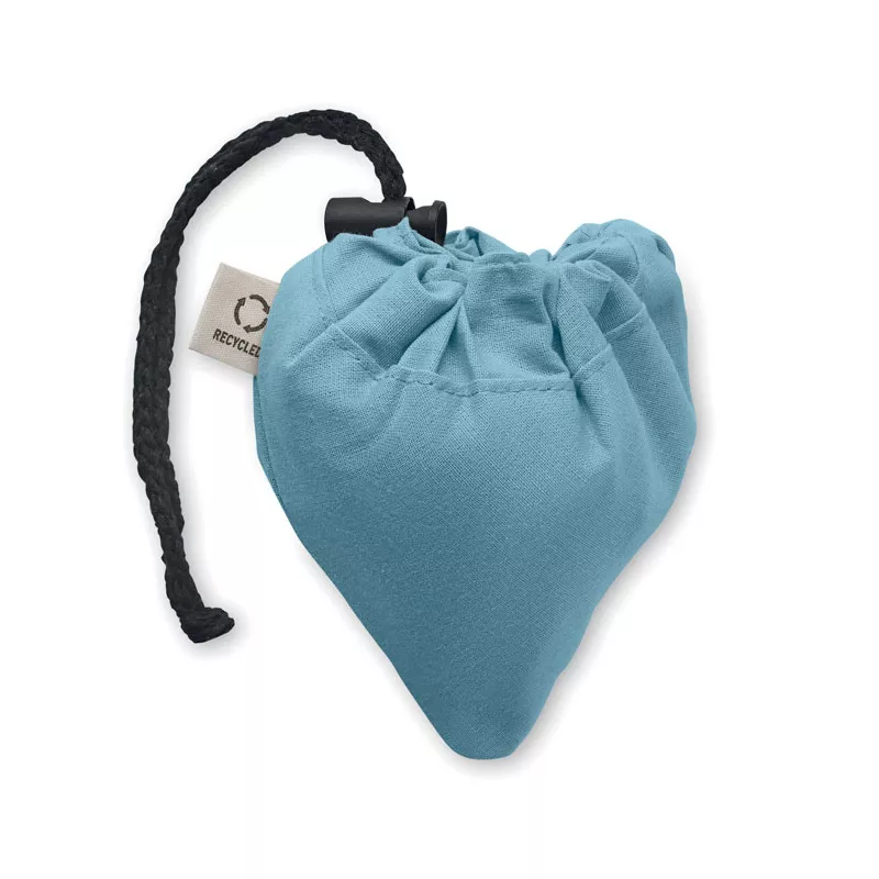 Torba składana z recyklingu 140 g/m² CARRIE COLOUR - Petrol (MO2487-20)