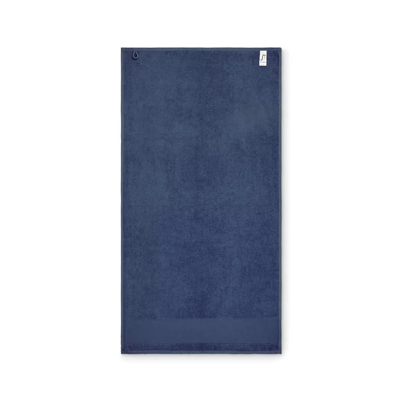 Ręcznik do rąk bawełniany 380 g/m² 50x100 cm ISLAND 50 - Niebieski (MO2765-04)