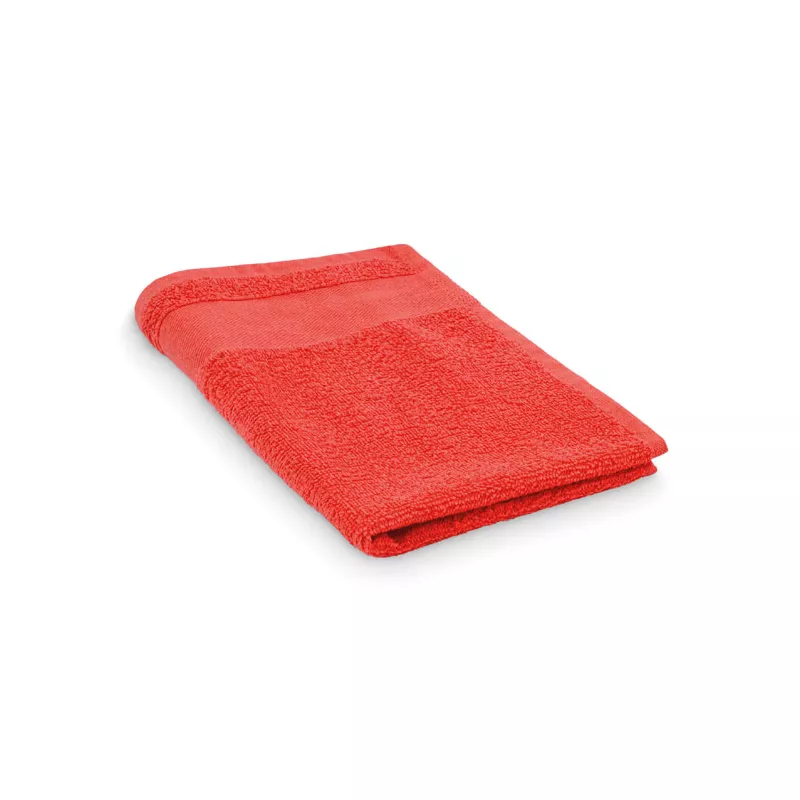 Ręcznik bawełniany 380 g/m² 30x50 cm ISLAND 30 - Czerwony (MO2764-05)