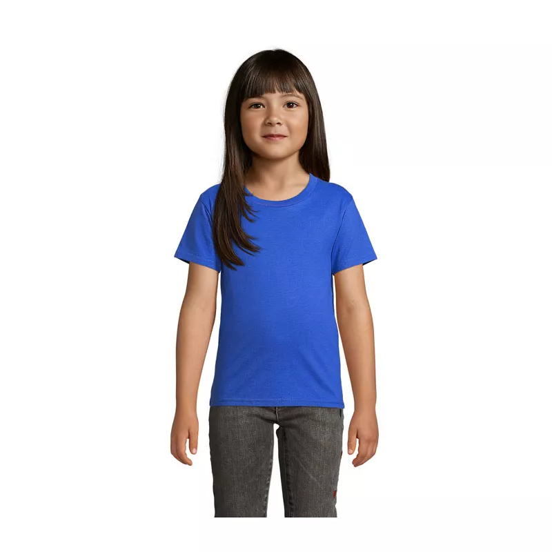 Koszulka dziecięca organiczna Sol's PIONEER KIDS - Niebieski (S03578-RB)