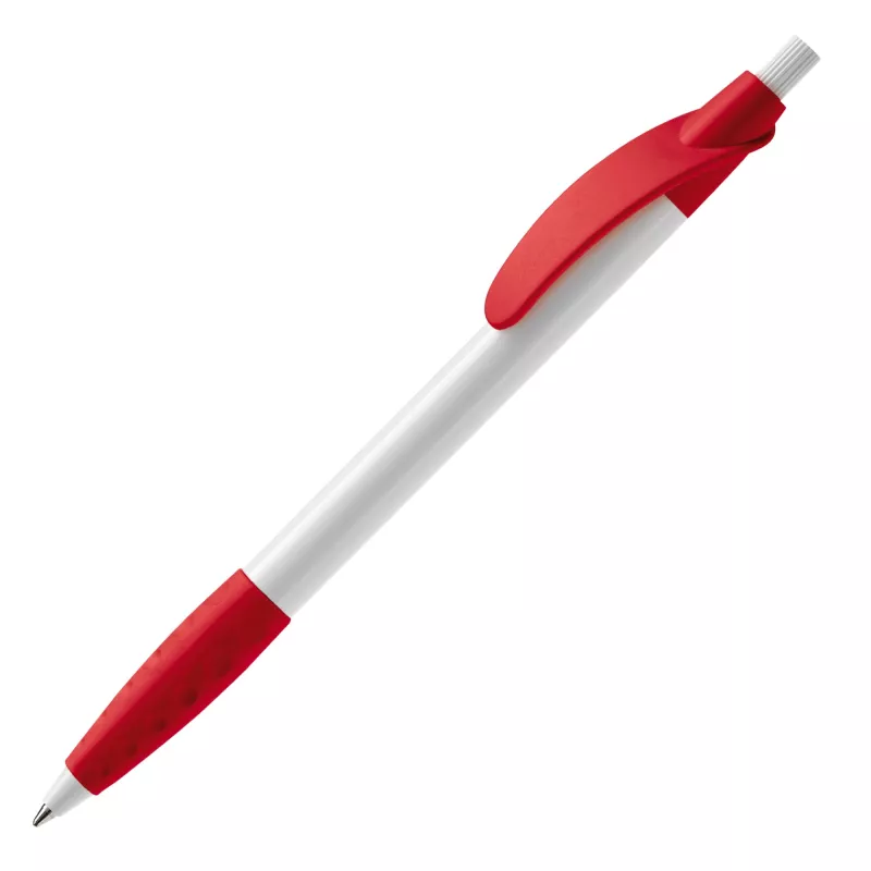 Długopis plastikowy (ABS) Cosmo - biało / czerwony (LT87622-N0121)