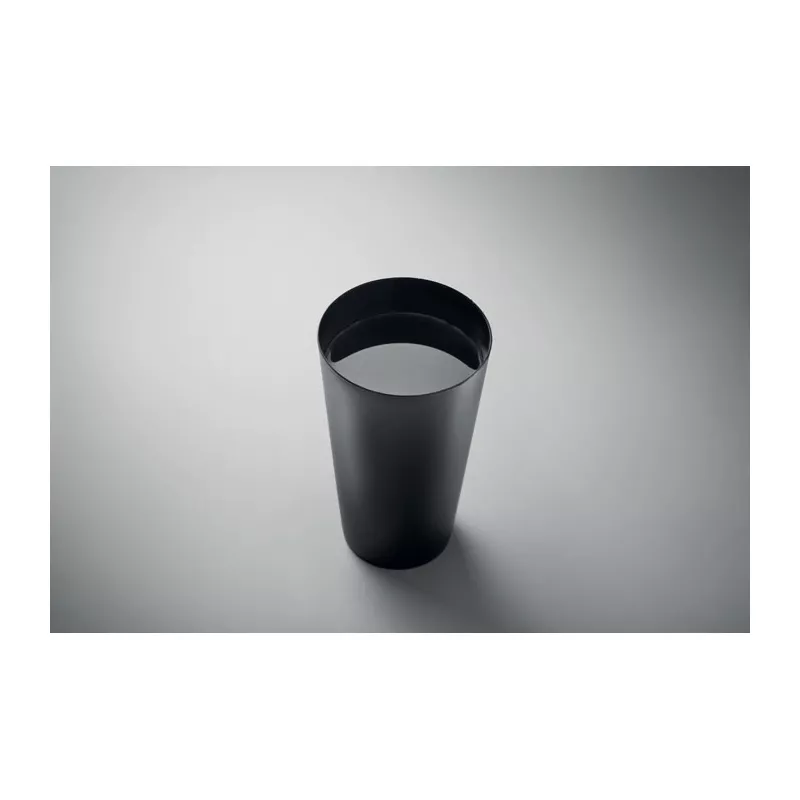 Kubek eventowy wielorazowy z PP 500 ml FESTA LARGE - Czarny (MO9907-03)