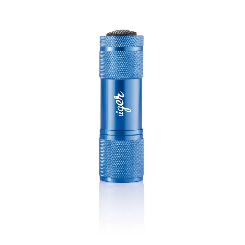 Latarka 9 LED Quattro - niebieski (P513.275)