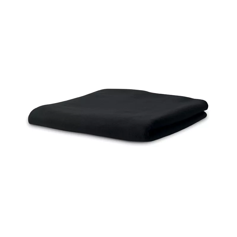 Koc polarowy z rączką 120x150 cm 180 g/m² STAVENGER - Czarny (MO7245-03)