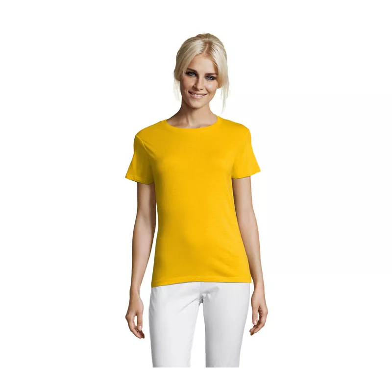 Koszulka damska dopasowana 150 g/m² Sol's REGENT WOMEN - Dorado (S01825-GO)