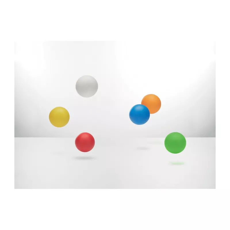 Piłka gumowa do odbijania 6 cm FUNBALL - Czerwony (MO2931-05)