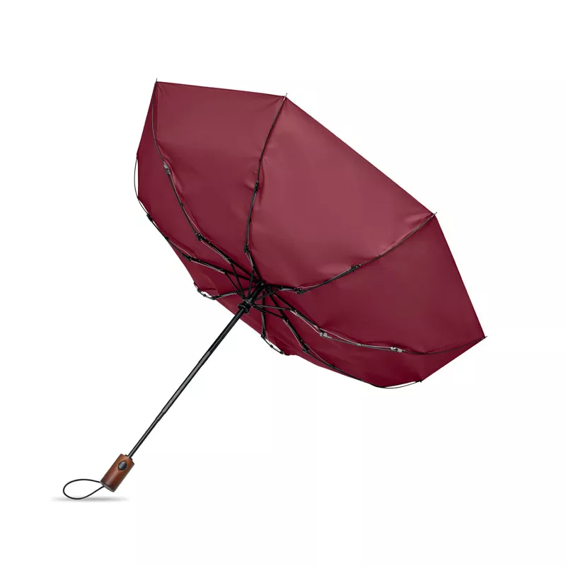 Parasol składany automatyczny 21" RAYNA FOLD - Burgund (MO3219-02)
