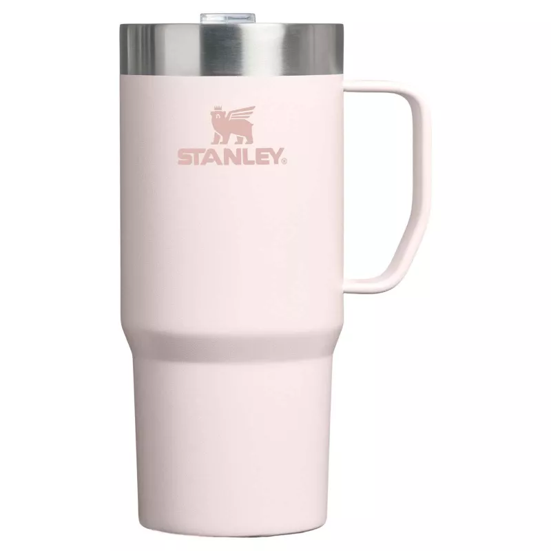 Kubek termiczny Stanley Everyday Suburban 473 ml wykonany z recyklingowanej stali nierdzewnej  - Jasnoróżowy (10097840)