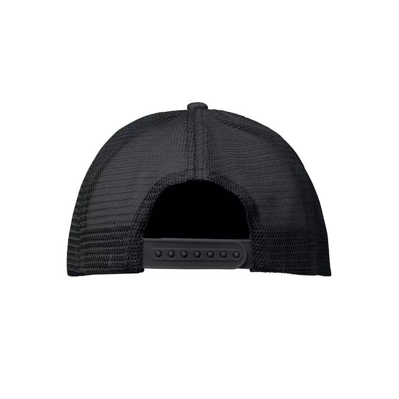 Czapka trucker 5-panelowa 150 g/m² BUBBLE - Bialy/Czarny (MO2269-33)