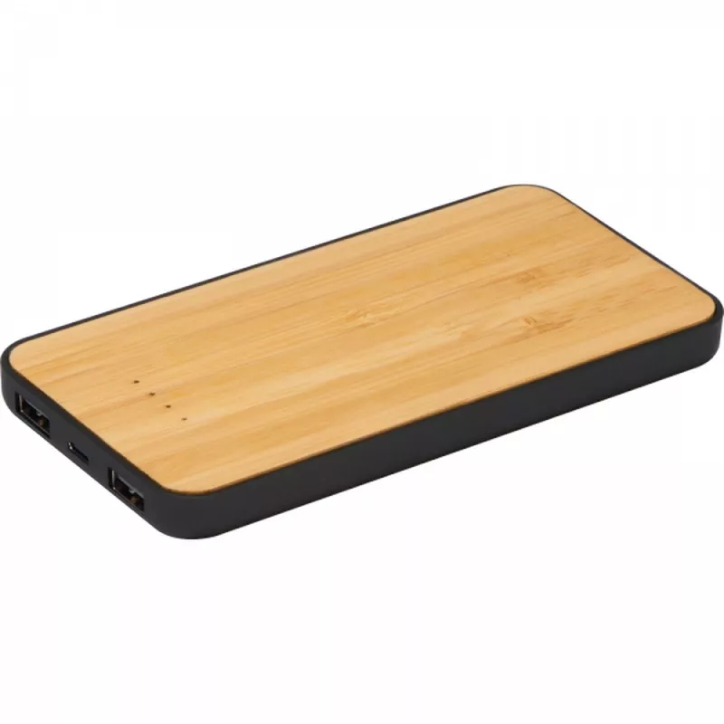 Power bank z ładowarką indukcyjną 8000 mAh LIBERO - beżowy (3319013)