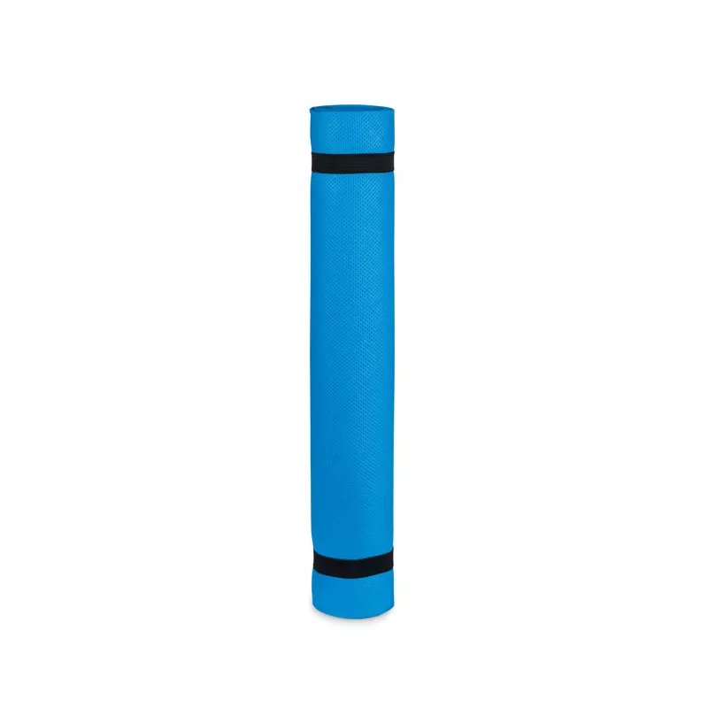 Mata do jogi z pianki EVA 180x60 cm YOGI - Niebieski (MO9463-04)