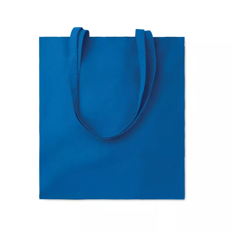 Torba bawełniana 38x42 cm 140 g/m² COTTONEL COLOUR + - Niebieski (MO9268-37)