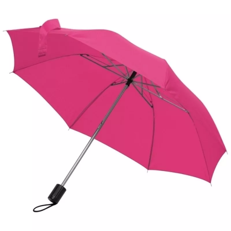 Parasol manualny Ø81 cm LILLE - różowy (518811)