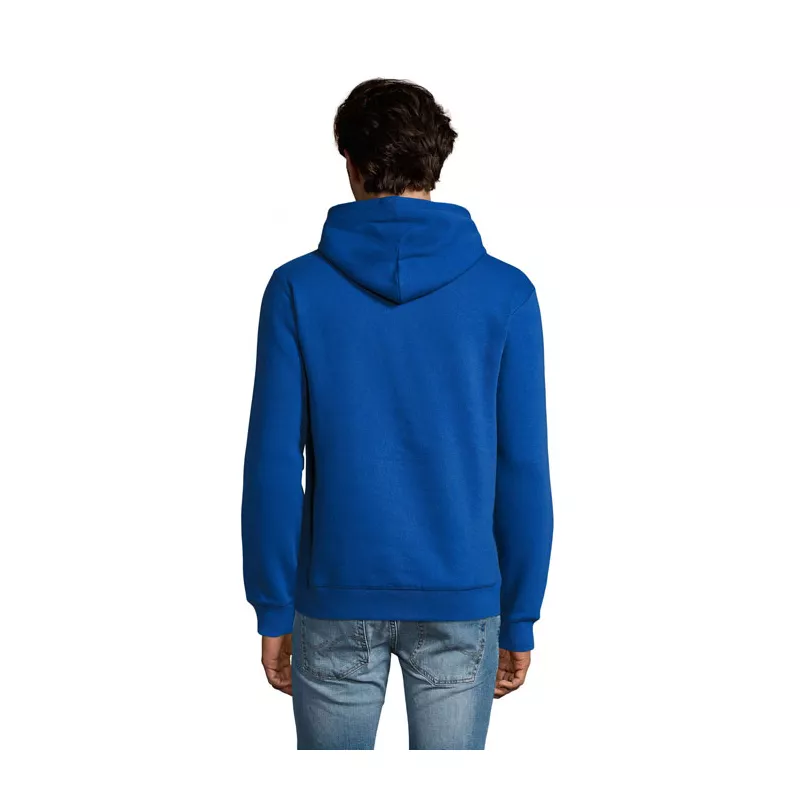 Bluza męska z kapturem 280 g/m² Sol's SPENCER - Niebieski (S02991-RB)