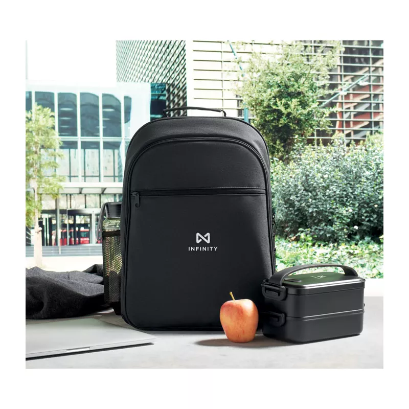 Plecak termiczny RPET na laptop 15" COOLPACK - Czarny (MO2125-03)