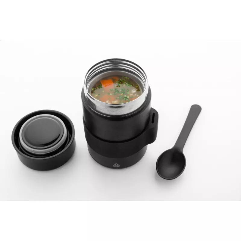 Minestrone Słoik termiczny na lunch RSS - czarny (AP800160-10)
