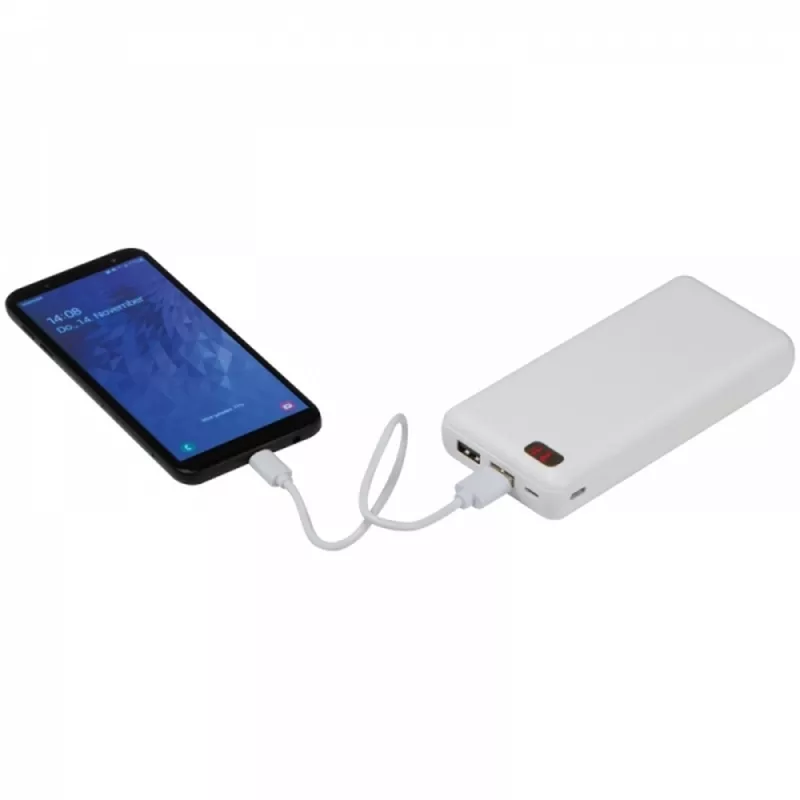 Power bank 20000 mAh CRACOW - biały (149806)