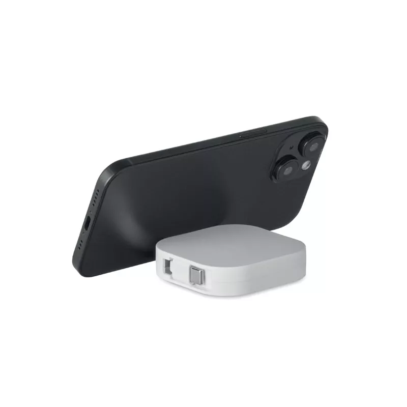 Kabel zwijany USB-C 100W LINEA 100 - Bialy (MO2924-06)