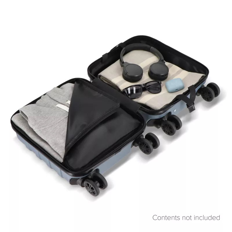 Wózek podróżny pod siedzenie 14 cali (35.6cm) - szary (LT95398-N0061)