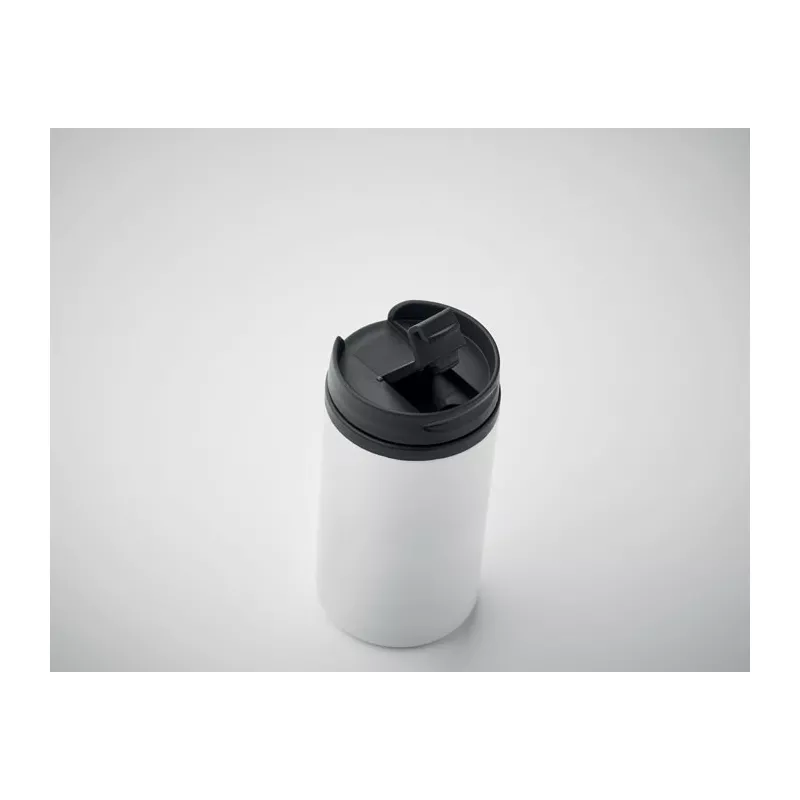 Kubek stalowy dwuścienny 250 ml FALUN - Bialy (MO9246-06)