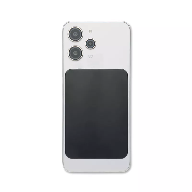 Powerbank magnetyczny ultracienki 5000 mAh SLIMVOLT - Czarny (MO3178-03)