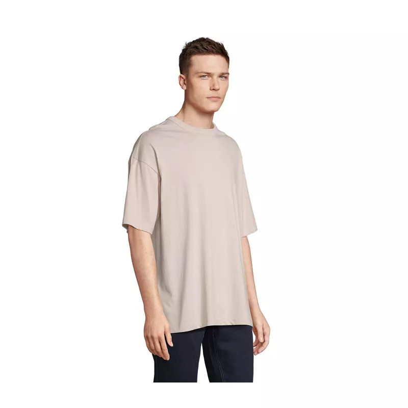 Koszulka męska oversize 180 g/m² Sol's BOXY MEN - Linen Twin (S03806-LN)