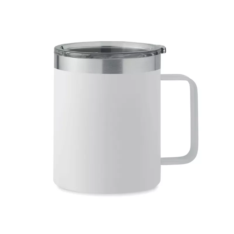 Kubek termiczny ze stali z recyklingu 300 ml INARI - Bialy (MO6934-06)