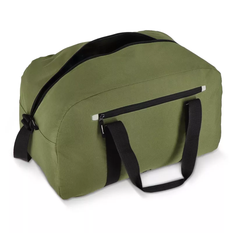 Torba sportowo-podróżna R-PET 600D Nevada 53 x 27 x 30 cm 35 l - Oliwkowa zieleń (LT95365-N0043)