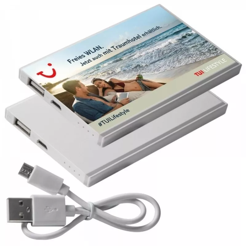 Power bank 2200 mAh PINEVILLE - biały (034606)