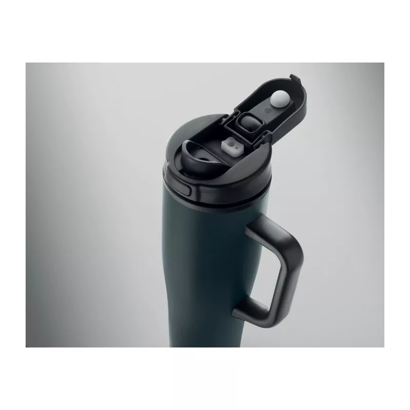 Kubek termiczny ze stali z recyklingu 900 ml ATLANTA - Francuski Granat (MO3213-85)