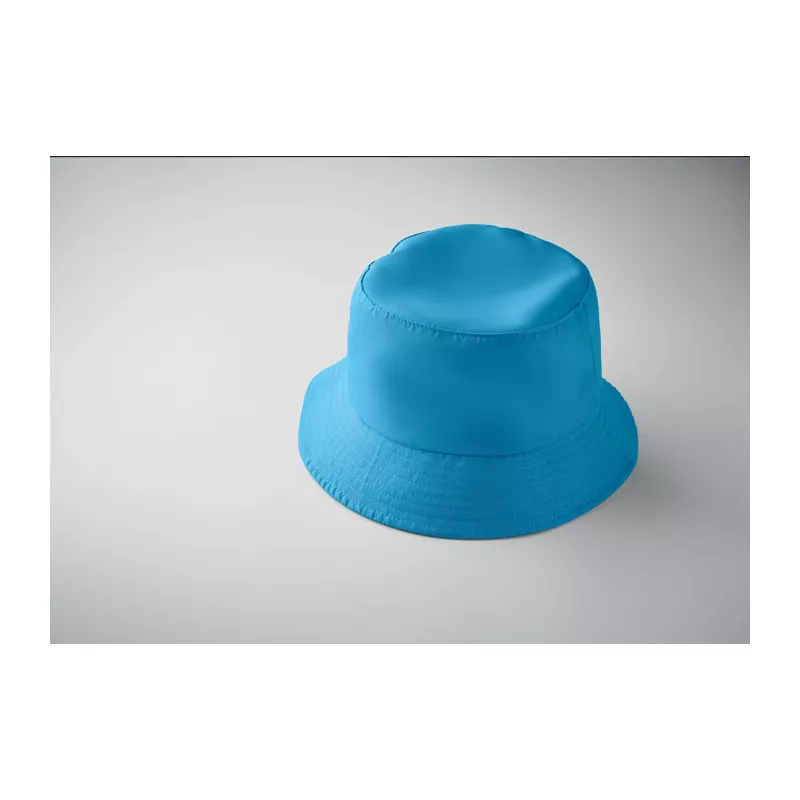 Czapka bucket z poliestru 150 g/m² EMMER - Turkusowy (MO2437-12)