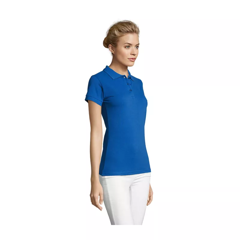 Polo damskie piqué 180 g/m² Sol's PERFECT WOMEN - Niebieski (S11347-RB)