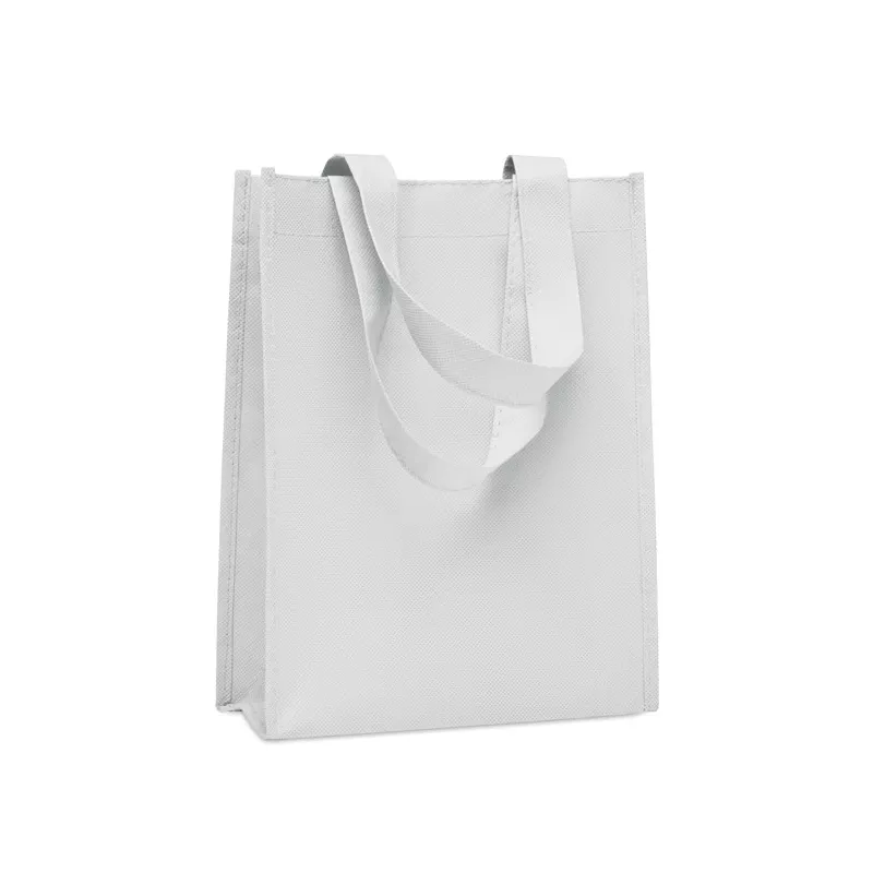 Torba prezentowa z włókniny RPET 80 g/m² LITAS - Bialy (MO2698-06)