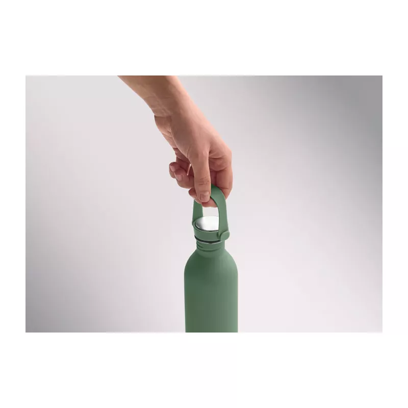 Butelka stalowa jednościenna 500 ml SVALUR - Ciemnozielony (MO2903-60)