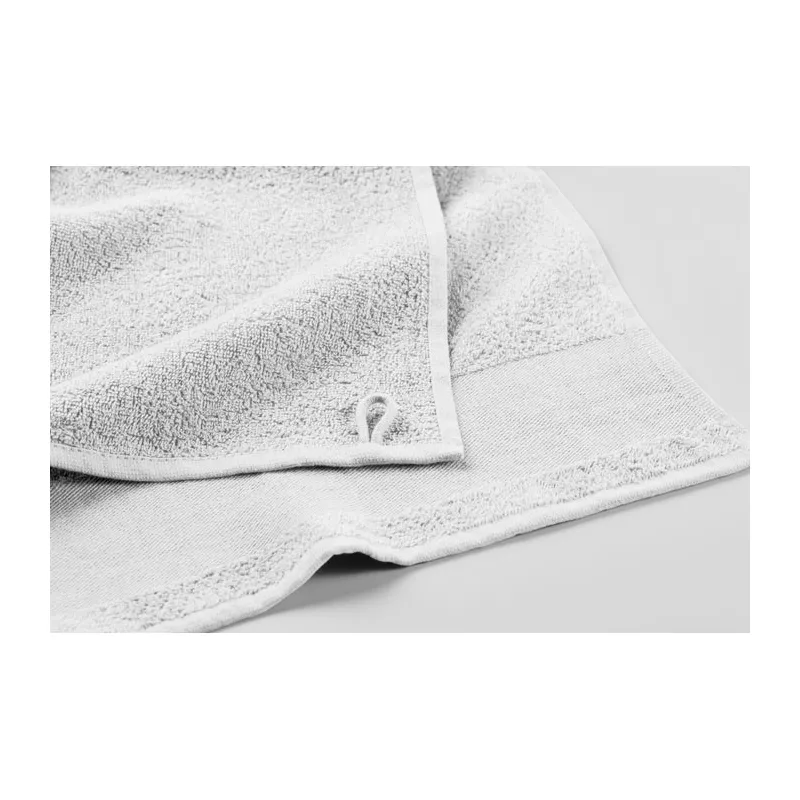 Ręcznik do rąk bawełniany 380 g/m² 50x100 cm ISLAND 50 - Bialy (MO2765-06)