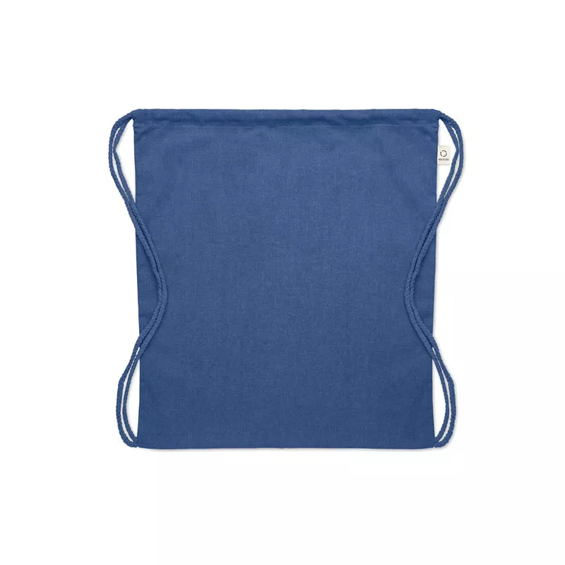 Worek z recyklingu 140 g/m² CABETRI COLOUR - Niebieski (MO2402-37)