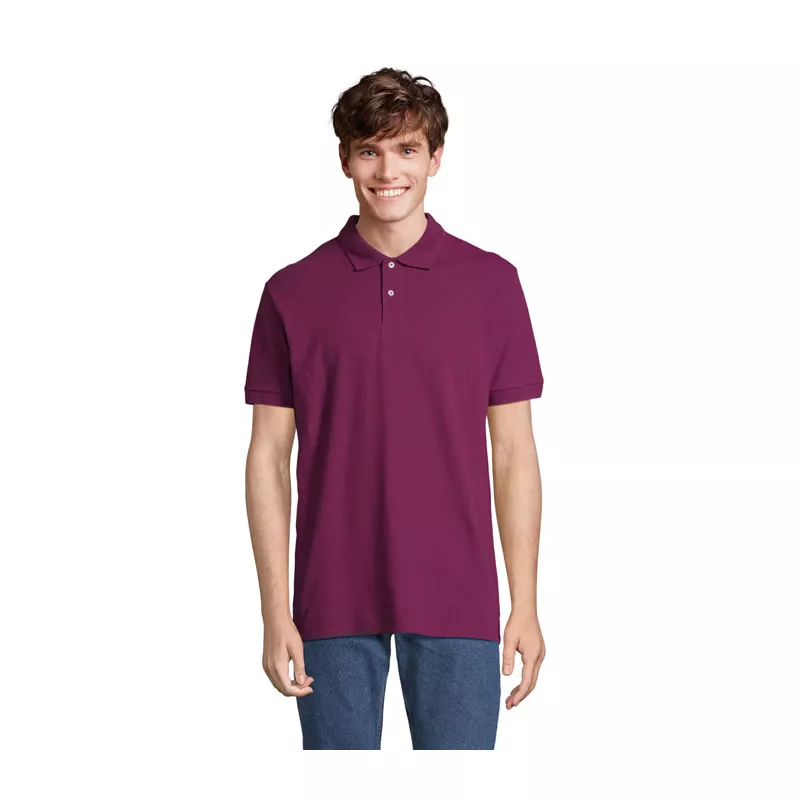 Koszulka polo męska z czesanej bawełny Sol's PACIFIC - Astral Purple (S04439-PA)