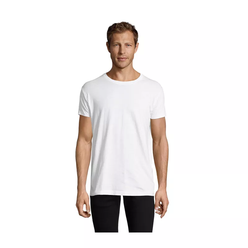 Koszulka męska dopasowana 150 g/m² Sol's REGENT FIT - Bialy (S00553-WH)