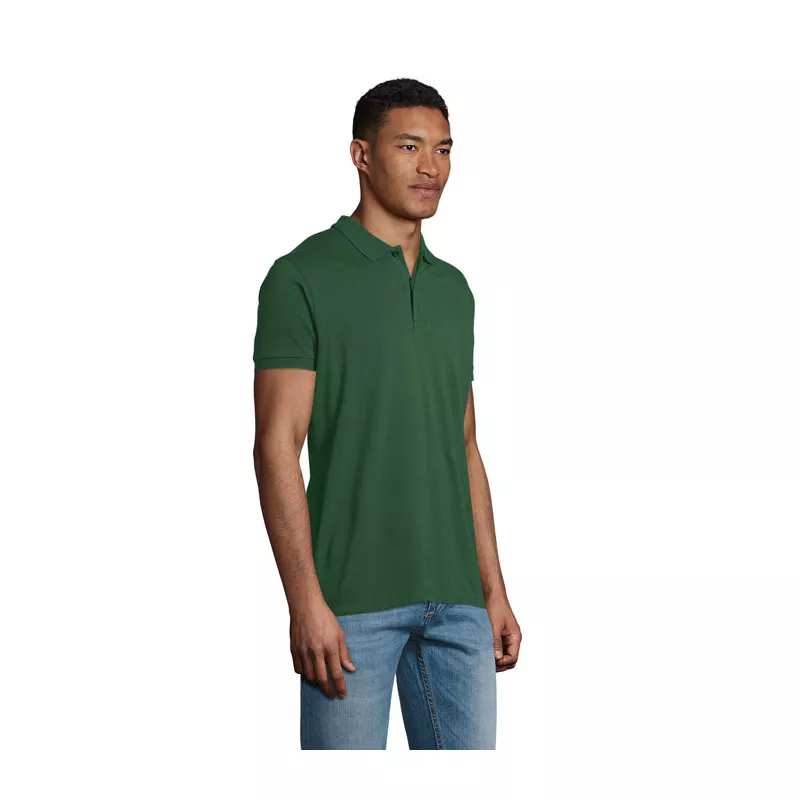 Polo męskie organiczne 170 g/m² Sol's PLANET MEN - Ciemno-Zielony (S03566-BO)