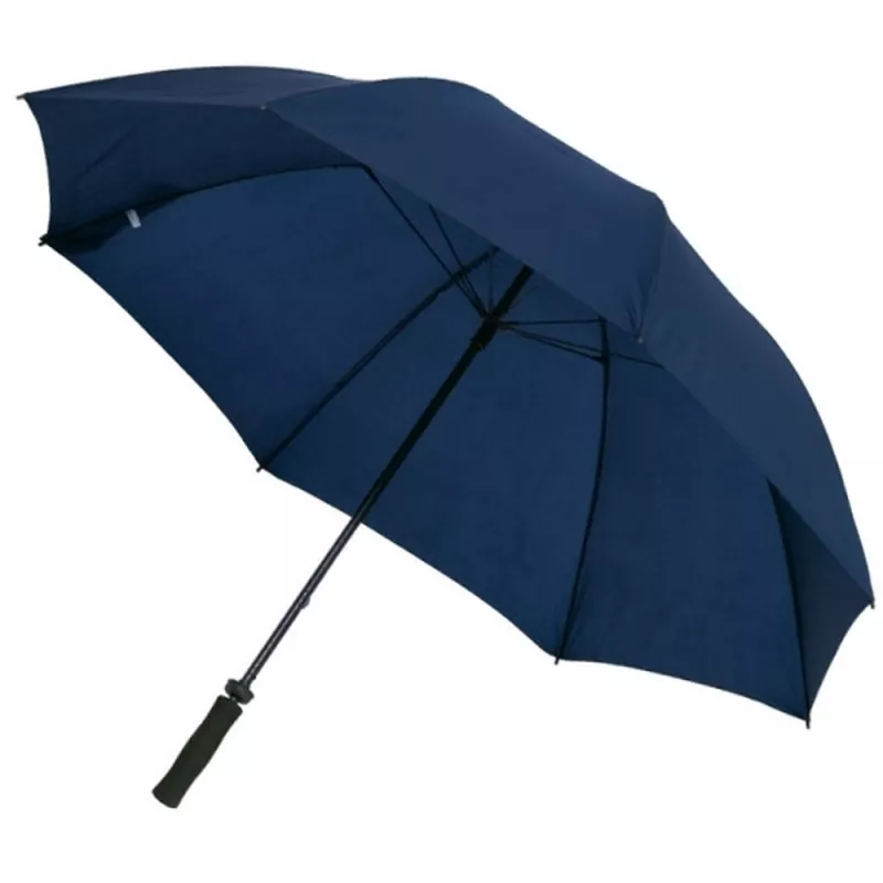 Parasol manualny XL Ø133 cm HURRICAN - granatowy (518744)