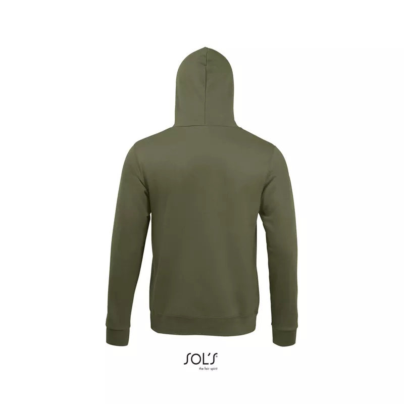 Bluza unisex z kapturem 280 g/m² Sol's SNAKE - Army (S47101-AR)